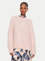 Munthe Sweter Taccu 243160724373 Różowy Loose Fit. Czerwone swetry Munthe, bez wzorów, z syntetyku, bez ramiączek. Za 719.99 zł.