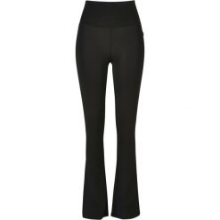 Legginsy damskie Urban Classics Organic Stretch Jersey Bootcut. Czarne legginsy Urban Classics, bez wzorów, z jersey. Za 156.00 zł.