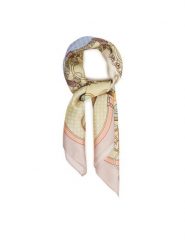 Guess Apaszka AW5347 SIL03 Beżowy. Brązowe rękawiczki Guess, z aplikacjami, z jedwabiu. Za 199.99 zł.