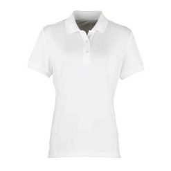 Damska Koszulka Polo Coolchecker. Białe koszulki polo PREMIER, s, bez wzorów, bez kołnierzyka, bez ramiączek. Za 80.99 zł.