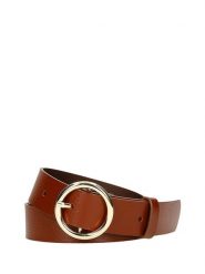 Wojas Skórzany pasek w kolorze brązowym rozmiar: 100. Brązowe paski Wojas, bez wzorów, z materiału. Za 64.99 zł.