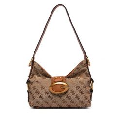 Torebka Guess. Brązowe torebki klasyczne Guess, z aplikacjami, bez dodatków. Za 584.99 zł.