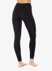 Legginsy termoaktywne damskie Brubeck Cooler. Czarne legginsy Brubeck, uniwersalny, bez wzorów, z materiału, z podwyższonym stanem. Za 183.69 zł.