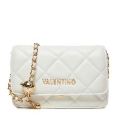 Torebka Valentino. Białe listonoszki Valentino, bez wzorów, bez dodatków. Za 349.99 zł.