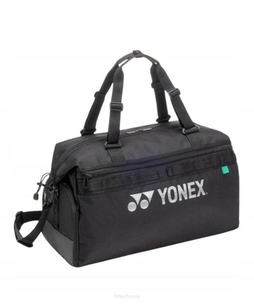 Torba tenisowa Yonex Gearlogic Boston Bag. Czarne torby na ramię YONEX, bez wzorów, z poliesteru, klasyczne, na ramię, bez dodatków. Za 349.00 zł.