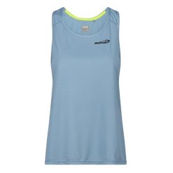 Koszulka do biegania damska Inov-8 Performance Vest. Niebieskie koszulki sportowe Inov-8, bez wzorów, bez ramiączek, do biegania. Za 158.99 zł.