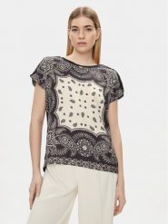 Liu Jo Bluzka MA4116 J7821 Czarny Regular Fit. Czarne bluzki Liu Jo, xs, bez wzorów, z syntetyku, bez kołnierzyka, bez ramiączek. Za 559.99 zł.