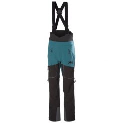 Damskie spodnie narciarskie na szelkach Helly Hansen Odin BC Softshell. Zielone spodnie narciarskie Helly Hansen, bez wzorów, z softshellu, narciarskie. Za 1,564.00 zł.