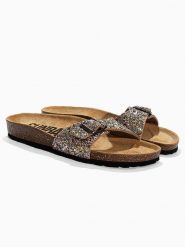 Sunbay Klapki "Jasmin" ze wzorem rozmiar: 36. Klapki Sunbay, bez wzorów, z otwartym noskiem, bez obcasa. Za 142.95 zł.