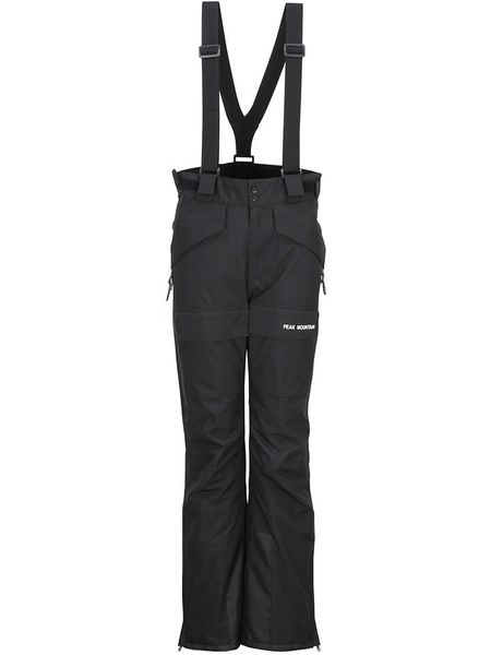 Peak Mountain Spodnie narciarskie "Arider" w kolorze czarnym rozmiar: M. Czarne spodnie dresowe Peak Mountain, m, bez wzorów, narciarskie. Za 424.06 zł.