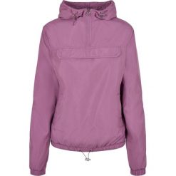 Damska kurtka wiatrówka Urban Classics. Fioletowe kurtki sportowe Urban Classics, bez wzorów, bez kaptura. Za 198.50 zł.