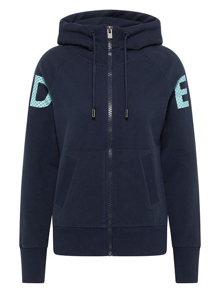 ELBSAND Bluza "Kalea" w kolorze czarnym rozmiar: M. Czarne bluzy ELBSAND, m, bez wzorów, z bawełny, bez kaptura. Za 248.58 zł.