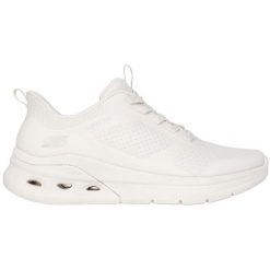 Buty sportowe damskie Skechers Bobs Arc Waves 2.0. Białe obuwie sportowe Skechers, bez zapięcia, na fitness i siłownię. Za 390.00 zł.