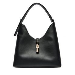 Torebka Furla. Czarne torebki klasyczne Furla, bez wzorów, bez dodatków. Za 1,299.00 zł.