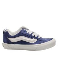 Vans Skórzane sneakersy "Knu Skool" w kolorze niebieskim rozmiar: 40. Niebieskie trampki Vans, bez wzorów, bez zapięcia. Za 306.95 zł.