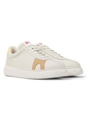 Camper Skórzane sneakersy "Runner K21" w kolorze beżowym rozmiar: 35. Brązowe trampki Camper, bez wzorów, bez zapięcia. Za 304.99 zł.