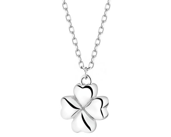 Naszyjnik srebrny - koniczyna. Szare naszyjniki Apart, srebrne. Za 159.00 zł.