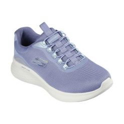 Kapcie SKECHERS SKECH-LITE PRO Niebieski. Niebieskie obuwie domowe Skechers, bez wzorów, z tkaniny, bez zapięcia. Za 302.99 zł.