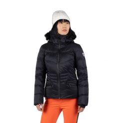 Damska kurtka z kapturem Rossignol Joseray. Białe kurtki narciarskie Rossignol, xl, bez wzorów, z materiału, z kapturem, narciarskie, primaloft. Za 2,365.00 zł.