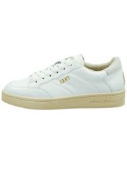 GANT Footwear Skórzane sneakersy "Prepla" w kolorze białym rozmiar: 41. Białe trampki GANT Footwear, bez wzorów, bez zapięcia. Za 281.10 zł.