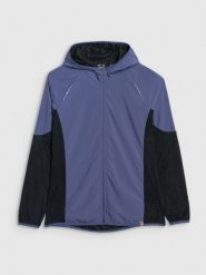 4F Bluza do biegania w terenie Primaloft Active damska - granatowa M. Niebieskie bluzy 4f, m, bez wzorów, bez kaptura. Za 299.99 zł.