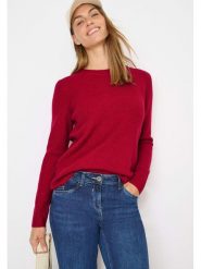 Cecil Sweter w kolorze czerwonym rozmiar: S. Czerwone swetry Cecil, s, bez wzorów, bez ramiączek. Za 126.75 zł.