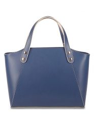 Maison héritage PARIS Skórzana torebka "Parl" w kolorze niebieskim - 29,5 x 23,5 x 12 cm rozmiar: onesize. Niebieskie torby na ramię Maison héritage PARIS, bez wzorów, z materiału, na ramię, bez dodatków. Za 304.99 zł.