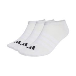 Skarpety adidas Thin&Light Sportswear No Show, 3 pary. Białe skarpety Adidas, bez wzorów, z bawełny. Za 44.95 zł.