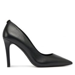 Szpilki MICHAEL Michael Kors. Czarne szpilki MICHAEL Michael Kors, bez wzorów, bez obcasa, na szpilce, bez zapięcia. Za 389.99 zł.