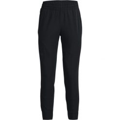 Spodnie sportowe damskie Under Armour Unstoppable Jogger. Czarne spodnie dresowe Under Armour, l, bez wzorów, z dresówki, do biegania. Za 552.00 zł.