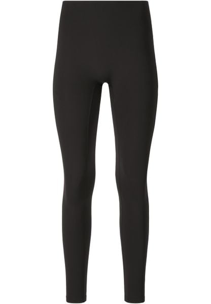 Damskie legginsy Athlecia Eman. Czarne legginsy Athlecia, bez wzorów, z materiału. Za 248.00 zł.