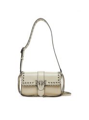 PINKO Torebka Love One Classic Slouchy Fl PE 25 PLTT 104524 A28D Beżowy. Brązowe torebki klasyczne Pinko, bez wzorów, ze skóry, bez dodatków. Za 1,609.00 zł.