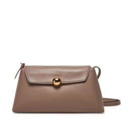 Torebka Furla. Brązowe listonoszki Furla, bez wzorów, bez dodatków. Za 809.99 zł.
