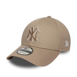 Czapka z daszkiem New Era New York Yankees Outline 9FORTY. Brązowe czapki New Era, bez wzorów, z materiału, klasyczne. Za 122.50 zł.