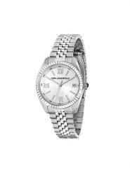 KARL LAGERFELD Zegarek R0553108509 Srebrny. Szare, analogowe zegarki KARL LAGERFELD, srebrne. Za 819.99 zł.