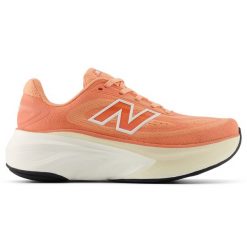 Buty damskie New Balance Fresh Foam x More v6 WMORLG6 – pomarańczowe. Brązowe obuwie sportowe New Balance, bez zapięcia, do biegania. Za 799.99 zł.