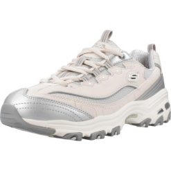 Kapcie SKECHERS DLITES Szary. Szare obuwie domowe Skechers, bez wzorów, z syntetyku, bez zapięcia. Za 310.99 zł.