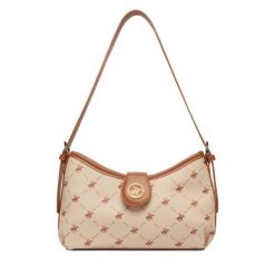 Torebka Beverly Hills Polo Club. Brązowe torebki klasyczne Beverly Hills Polo Club, bez wzorów, bez dodatków. Za 229.99 zł.