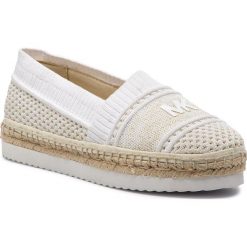 Espadryle MICHAEL MICHAEL KORS - Raya Espadrille 40R9RAFP2D Pale Gold. Białe espadryle MICHAEL Michael Kors, bez wzorów, z materiału, bez obcasa, bez zapięcia. W wyprzedaży za 389.00 zł.