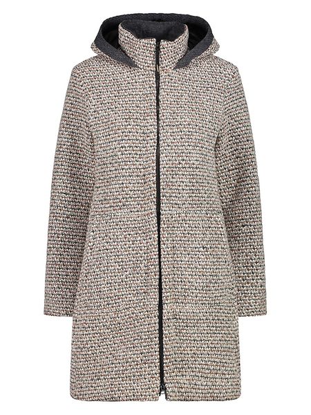 CMP Płaszcz w kolorze beżowym rozmiar: 42. Brązowe płaszcze CMP, bez wzorów, z syntetyku, bez kaptura. Za 371.59 zł.