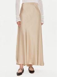ViCOLO Spódnica maxi TB0342 Beżowy Regular Fit. Brązowe spódnice ViCOLO, s, bez wzorów, z wiskozy, maxi. Za 209.99 zł.