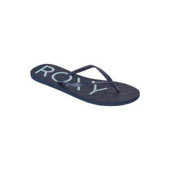Japonki SANDY damskie. Klapki Roxy, bez wzorów, bez obcasa. W wyprzedaży za 39.99 zł.