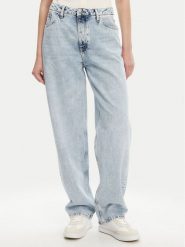 Calvin Klein Jeans Jeansy 90's J20J225504 Niebieski Loose Fit. Niebieskie jeansy Calvin Klein Jeans, s, bez wzorów. Za 379.99 zł.