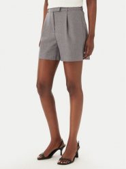 ONLY Szorty materiałowe Linda 15283727 Szary Regular Fit. Szare szorty Only, bez wzorów, z materiału. Za 159.99 zł.