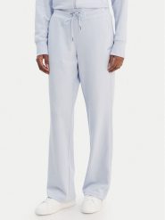 DKNY Sport Spodnie dresowe DP6P3794 Błękitny Regular Fit. Niebieskie spodnie dresowe DKNY Sport, l, bez wzorów, z bawełny. Za 309.99 zł.