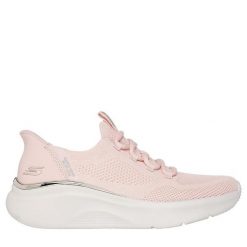 Buty sportowe damskie Skechers Bobs B Love-True Delight SLIP-INS. Czerwone obuwie sportowe Skechers, bez zapięcia. Za 249.52 zł.