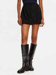 Please Spódnica mini G0MJCSI000 Czarny Regular Fit. Czarne spódnice Please, l, bez wzorów, z syntetyku, mini. Za 139.99 zł.