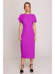 Stylove Sukienka w kolorze fioletowym rozmiar: L. Różowe sukienki Stylove, l, bez wzorów, bez kołnierzyka, bez ramiączek, maxi. Za 244.45 zł.