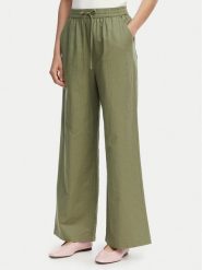 Tommy Jeans Spodnie materiałowe DW0DW22285 Zielony Loose Fit. Zielone spodnie materiałowe Tommy Jeans, m, bez wzorów, z jeansu. Za 409.99 zł.