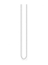Thomas Sabo Srebrny naszyjnik - dł. 90 cm rozmiar: onesize. Szare naszyjniki Thomas Sabo, srebrne. Za 100.95 zł.